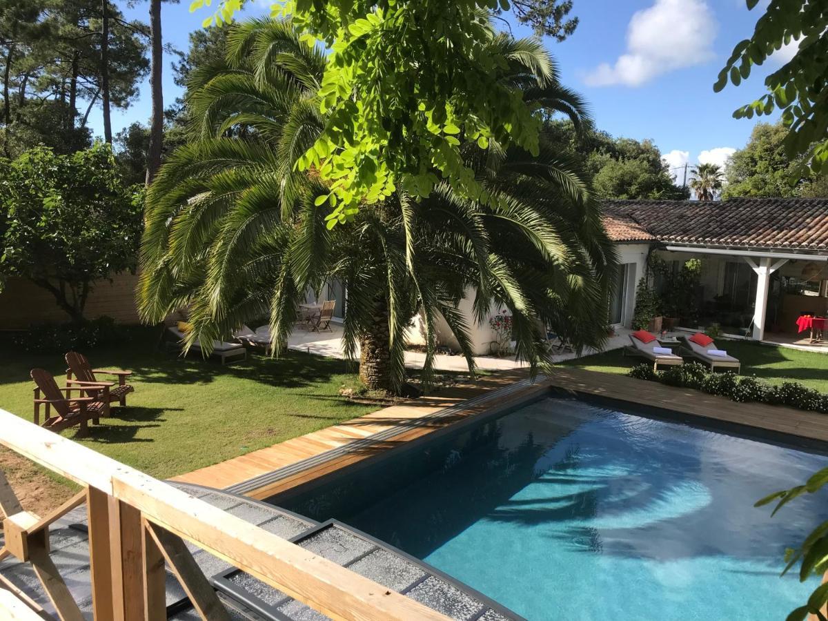 La Maison De La Dune - Chambres Climatisees - Jacuzzi 1Ere Seance Offerte - Piscine Chauffee Avec Abri Amovible - Plage Situee A 200M, Acces Direct Par Le Bois La Couarde-sur-Mer Kültér fotó