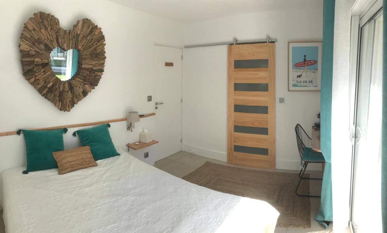 La Maison De La Dune - Chambres Climatisees - Jacuzzi 1Ere Seance Offerte - Piscine Chauffee Avec Abri Amovible - Plage Situee A 200M, Acces Direct Par Le Bois La Couarde-sur-Mer Kültér fotó