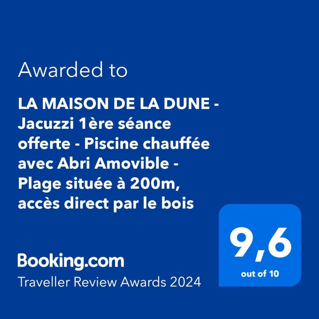 La Maison De La Dune - Chambres Climatisees - Jacuzzi 1Ere Seance Offerte - Piscine Chauffee Avec Abri Amovible - Plage Situee A 200M, Acces Direct Par Le Bois La Couarde-sur-Mer Kültér fotó